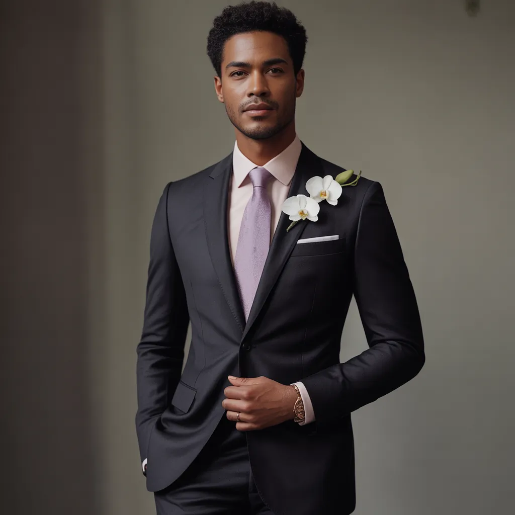 male wedding guest outfit