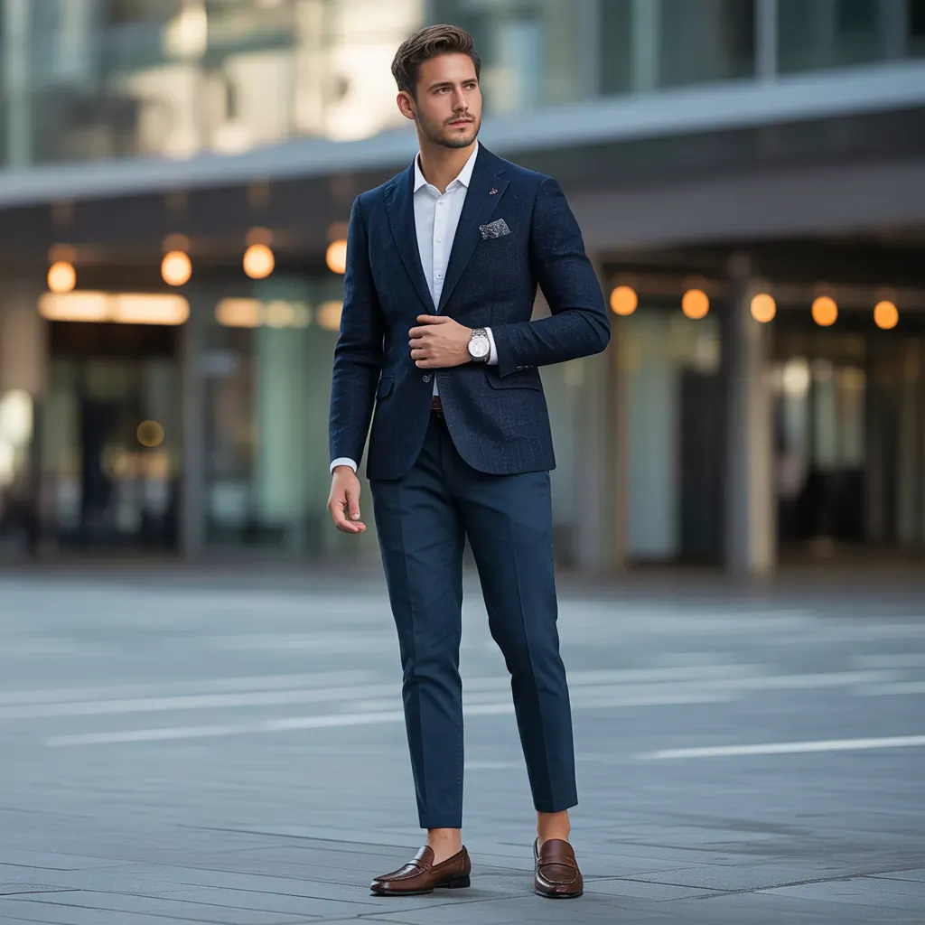 male wedding guest outfit