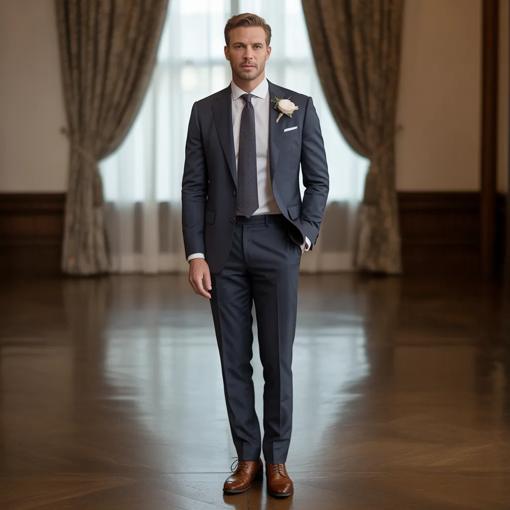 male wedding guest outfit