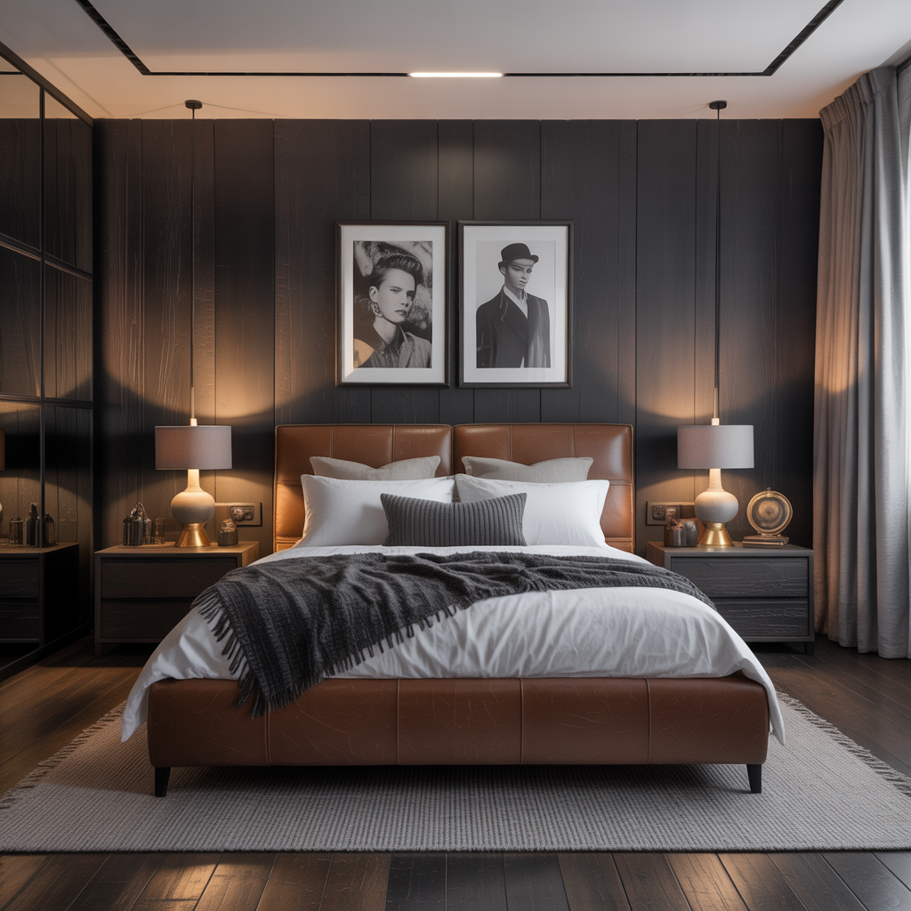 masculine bedroom decor ideas