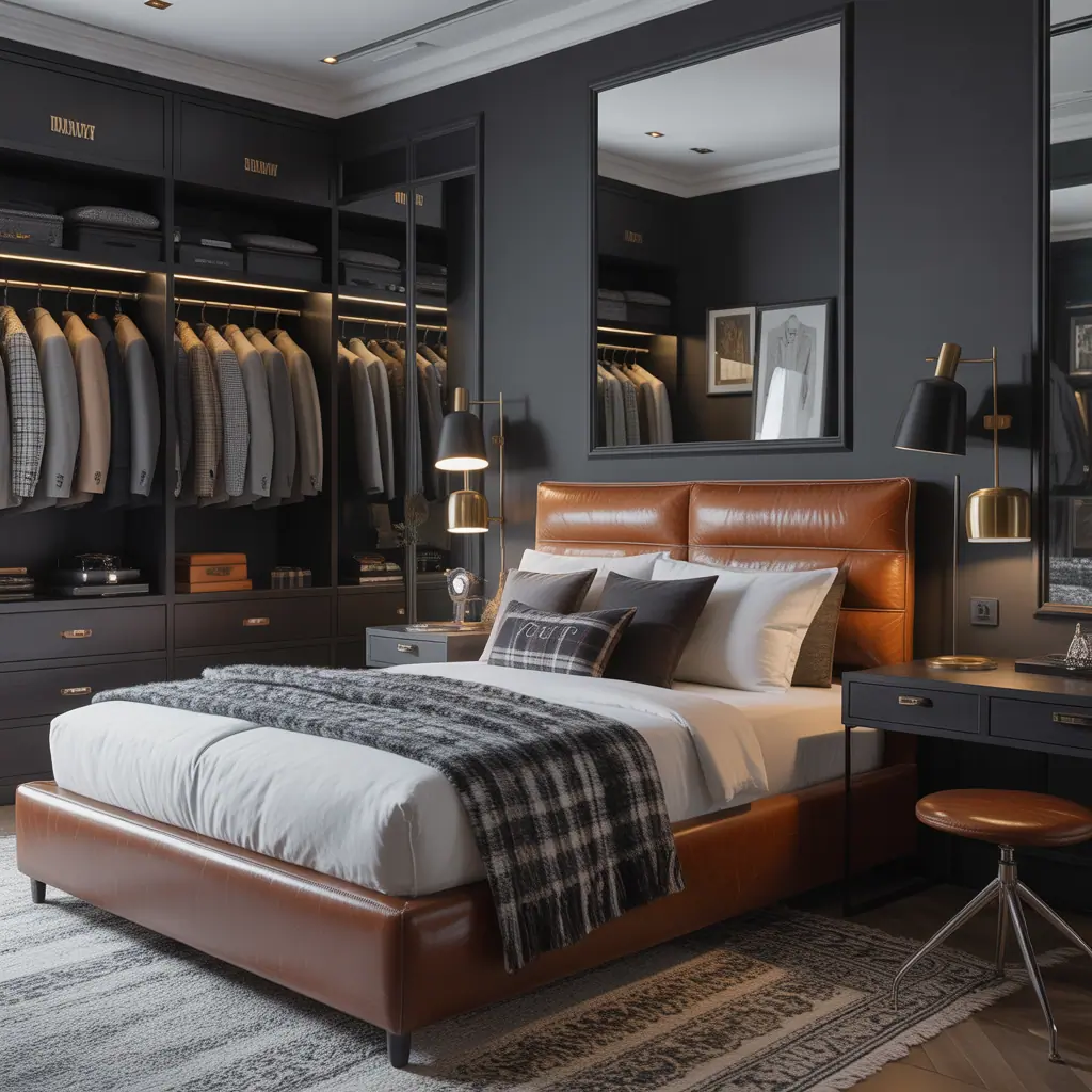 masculine bedroom decor ideas
