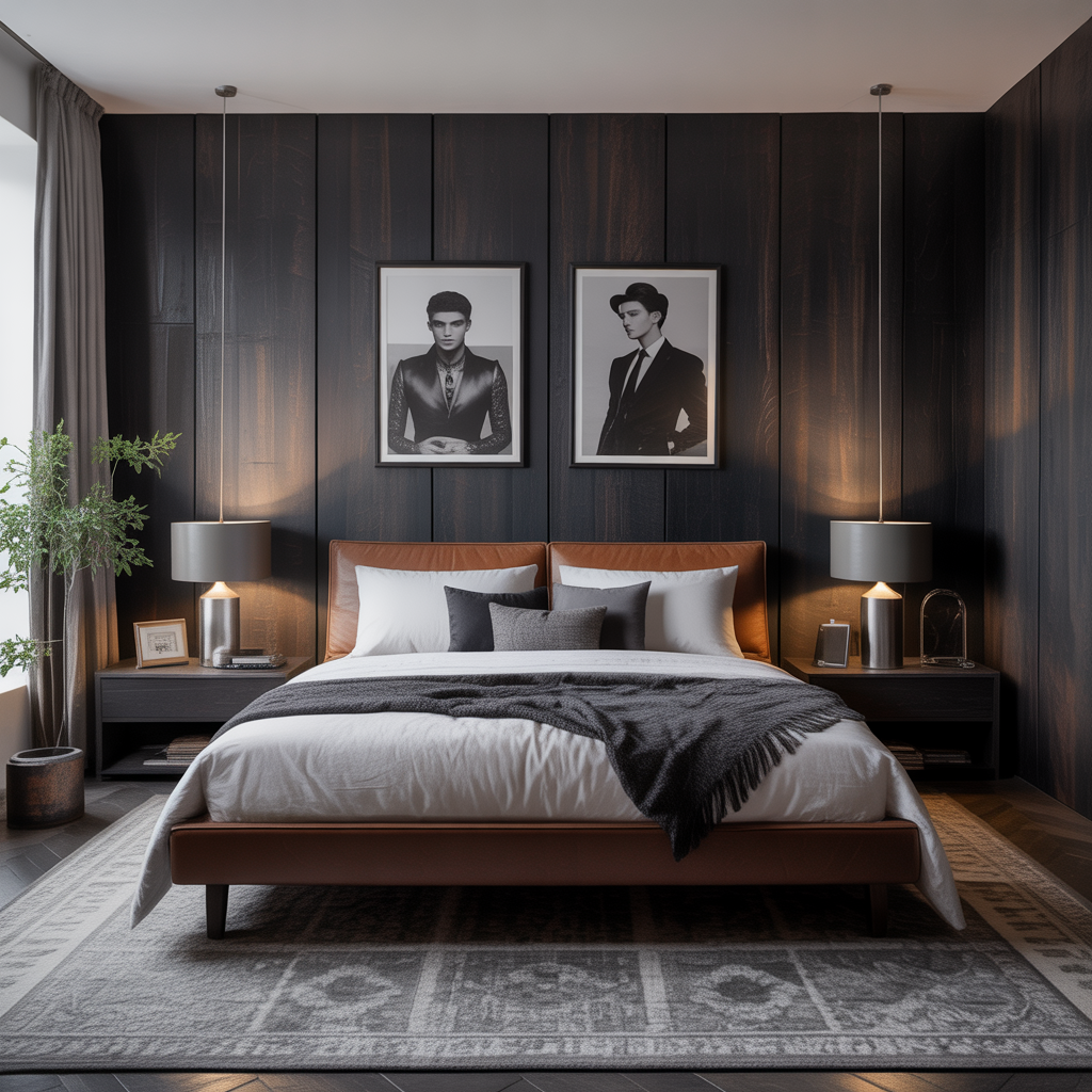 masculine bedroom decor ideas