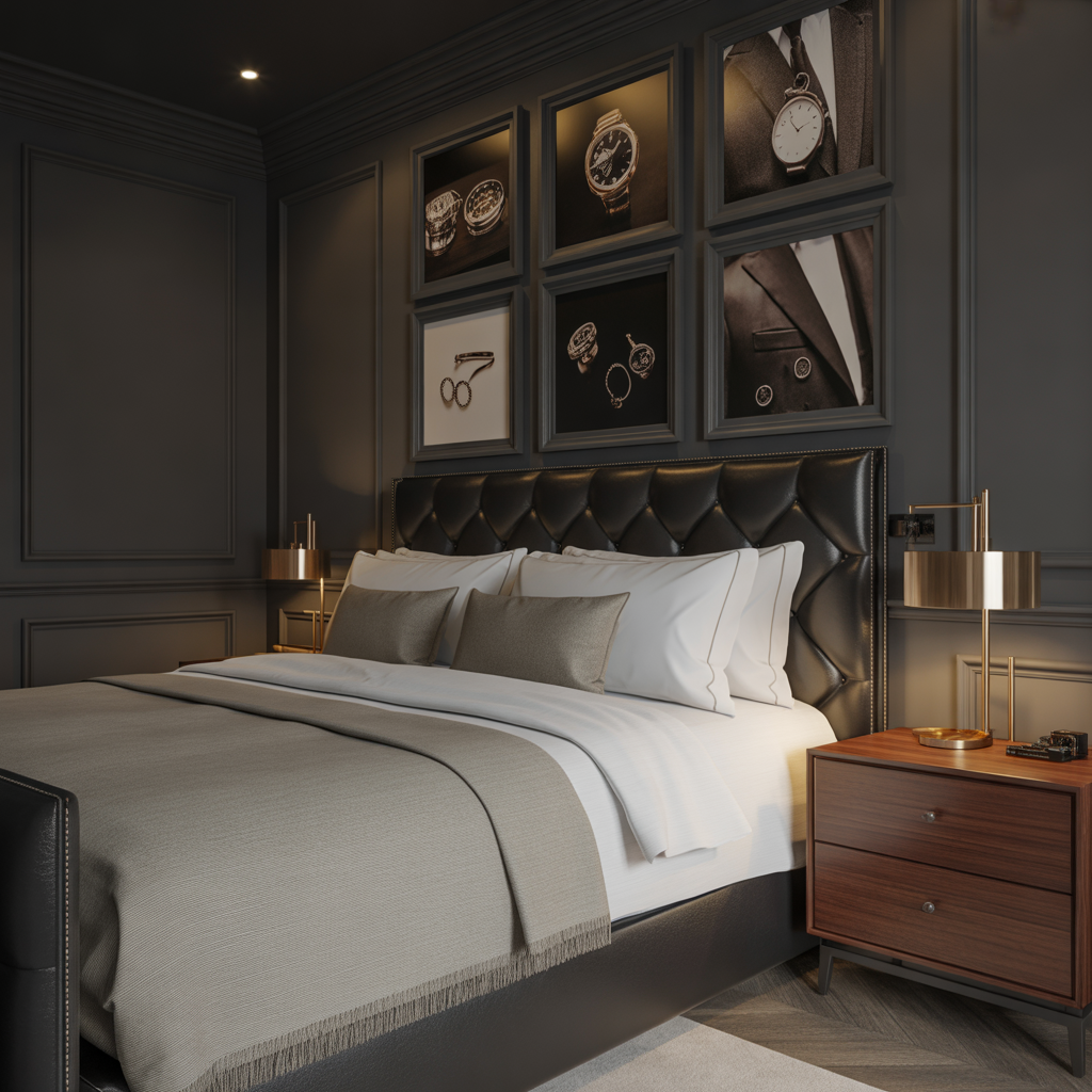 masculine bedroom decor ideas
