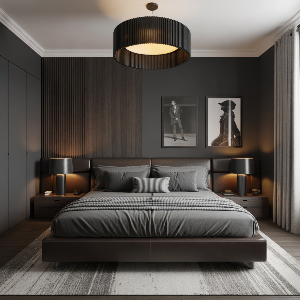 masculine bedroom decor ideas