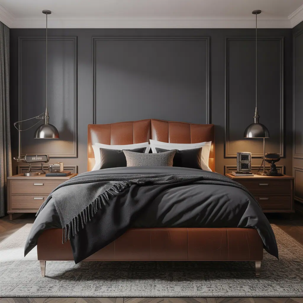 masculine bedroom decor ideas