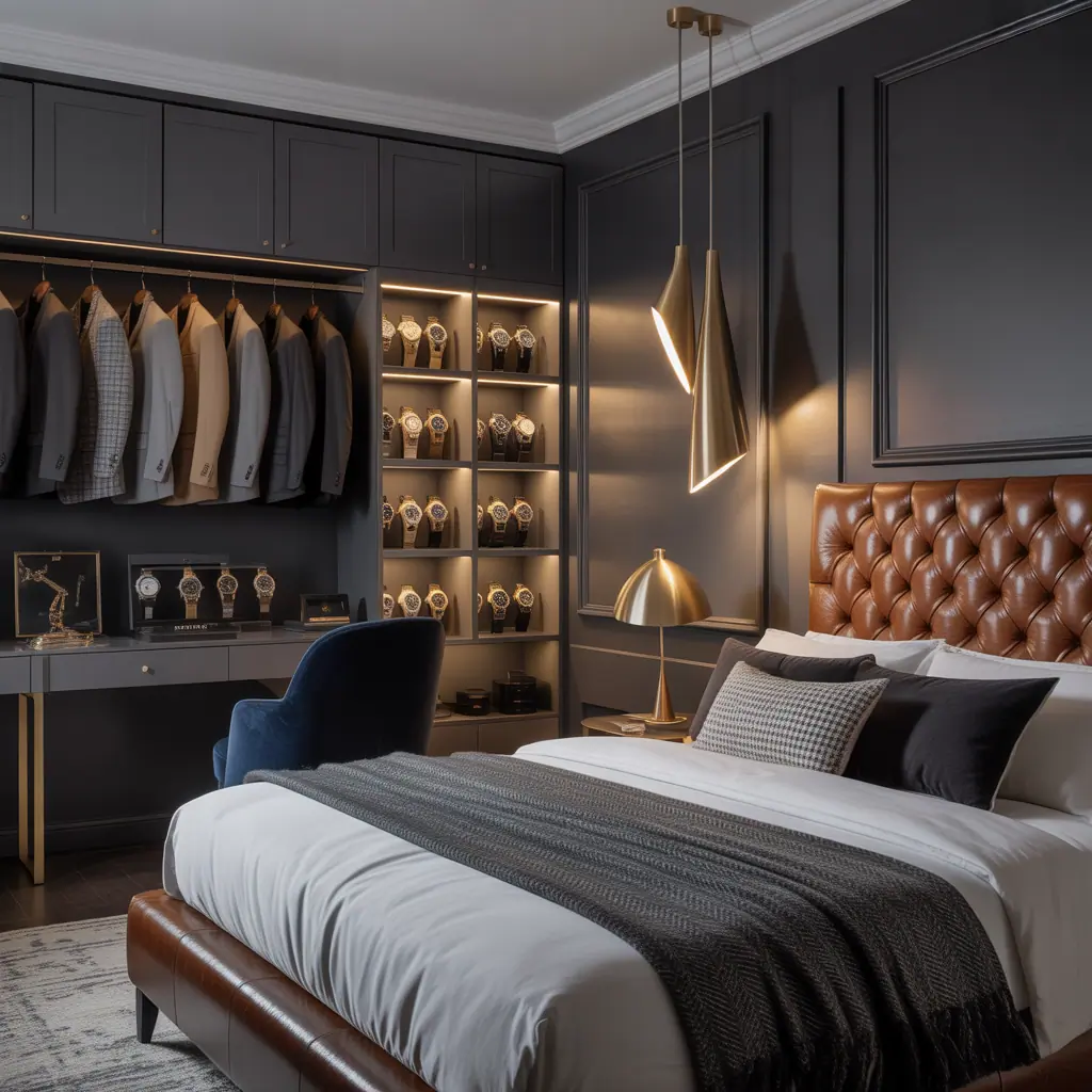 masculine bedroom decor ideas