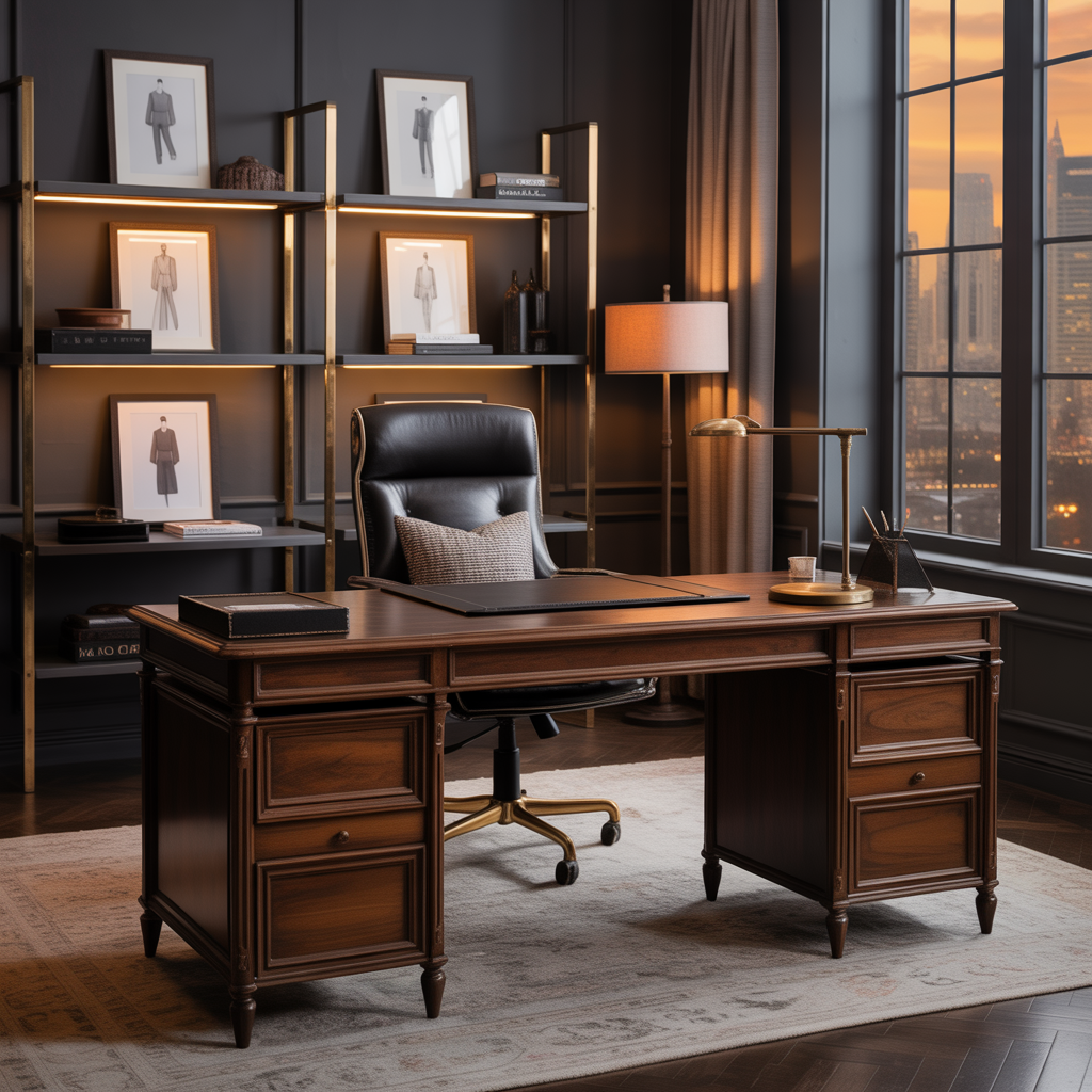 masculine home office decor ideas