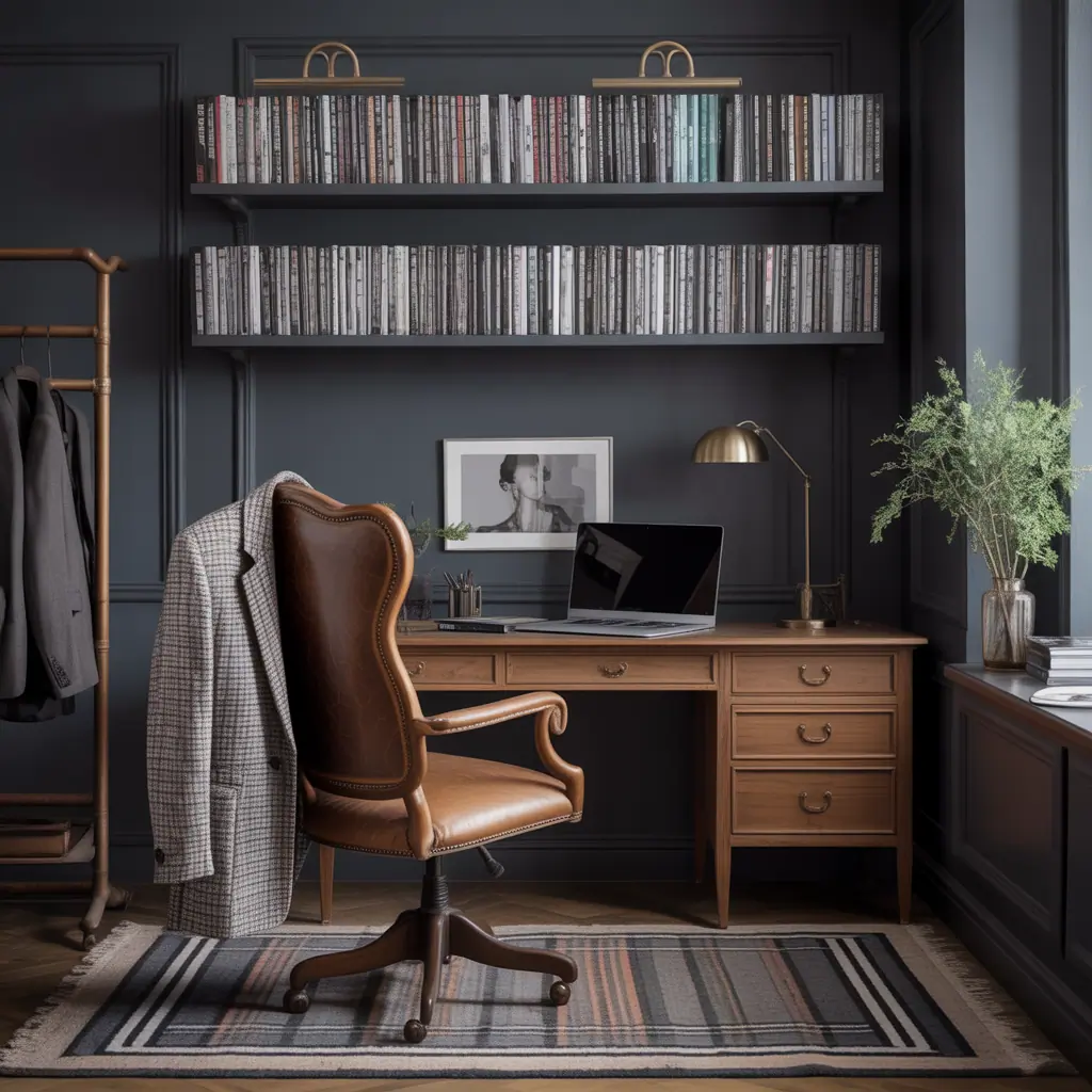 masculine home office decor ideas
