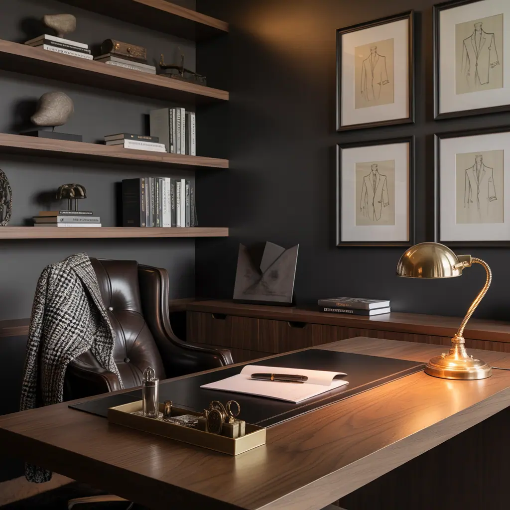 masculine home office decor ideas