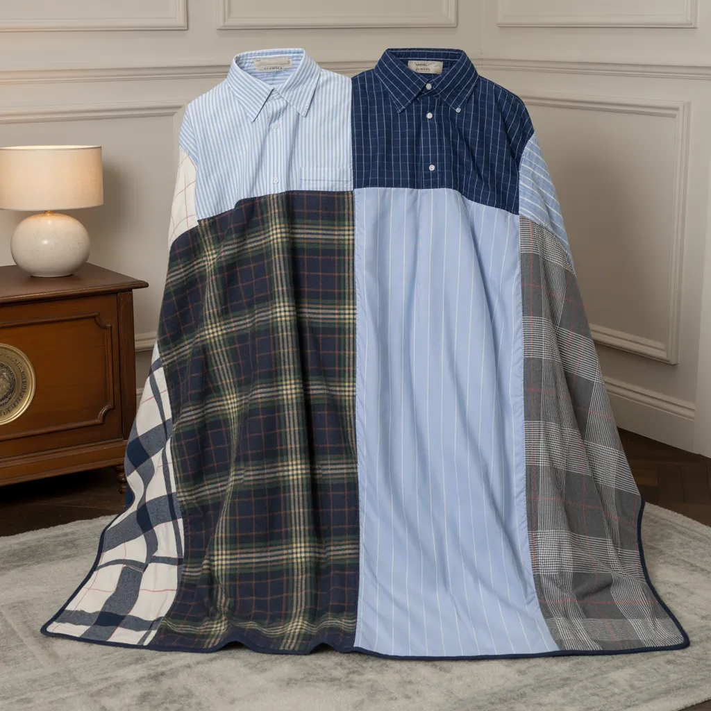 memory blankets from shirts