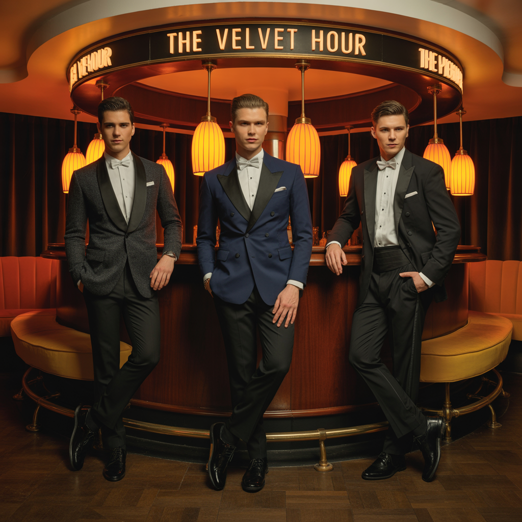 men cocktail attire