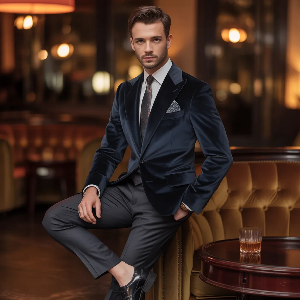 men cocktail attire