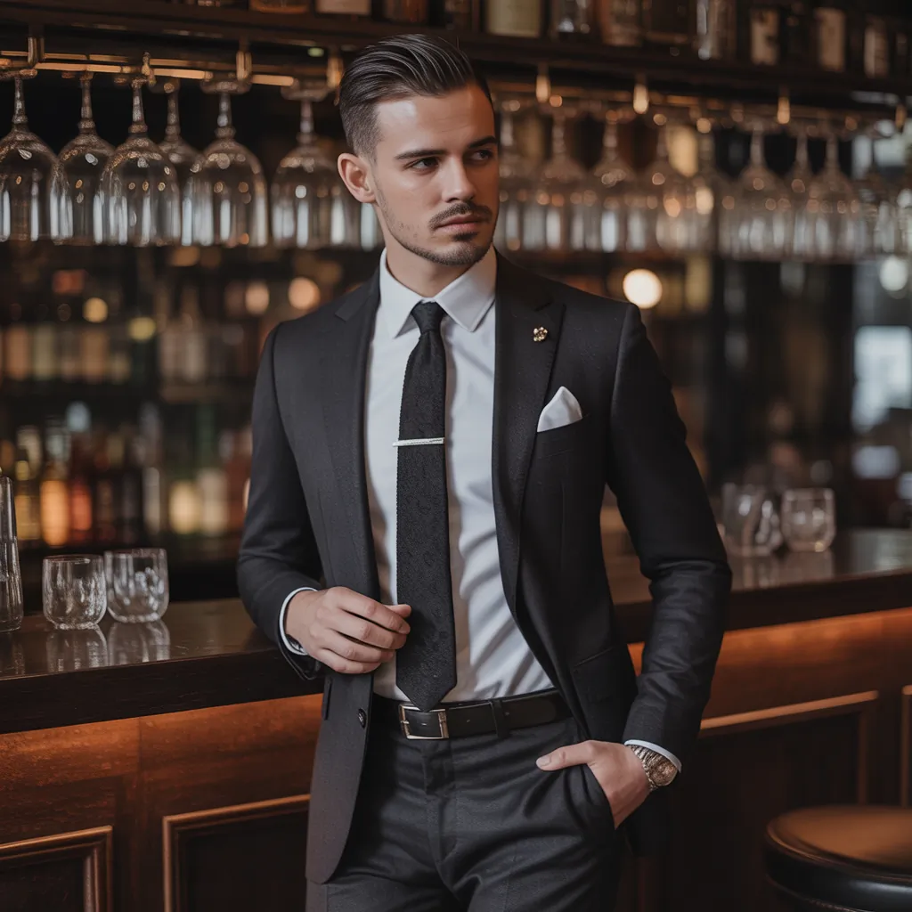 men cocktail attire
