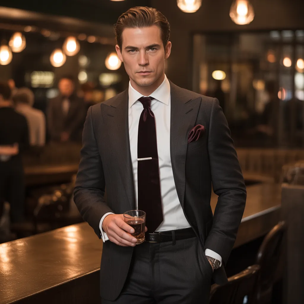men cocktail attire