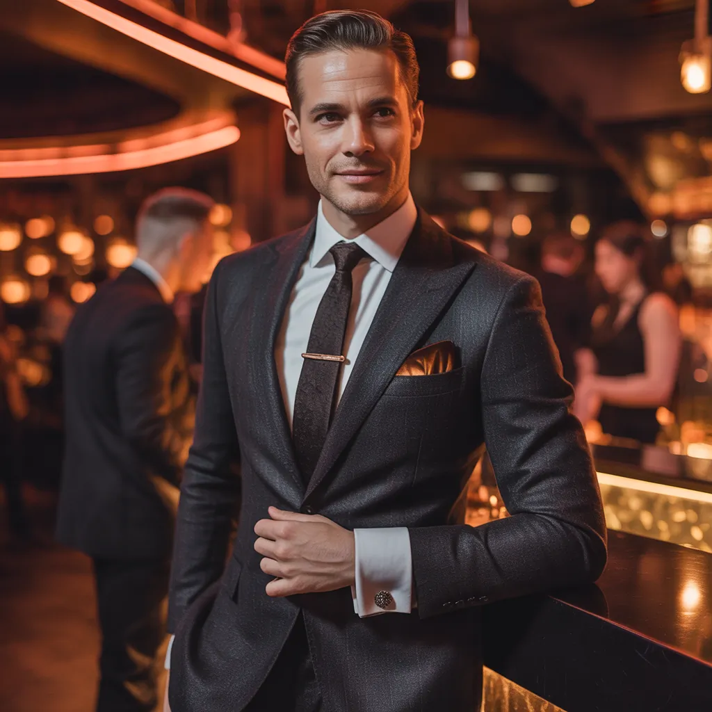 men cocktail attire