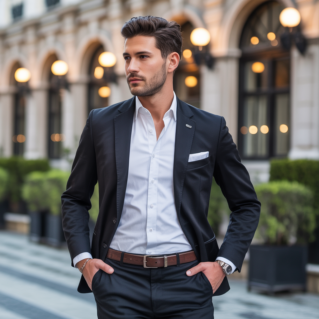 men cocktail attire
