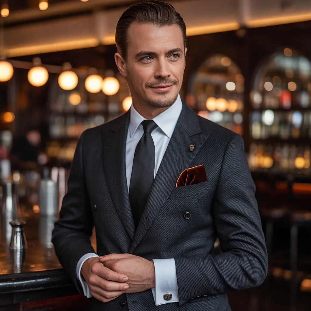 men cocktail attire