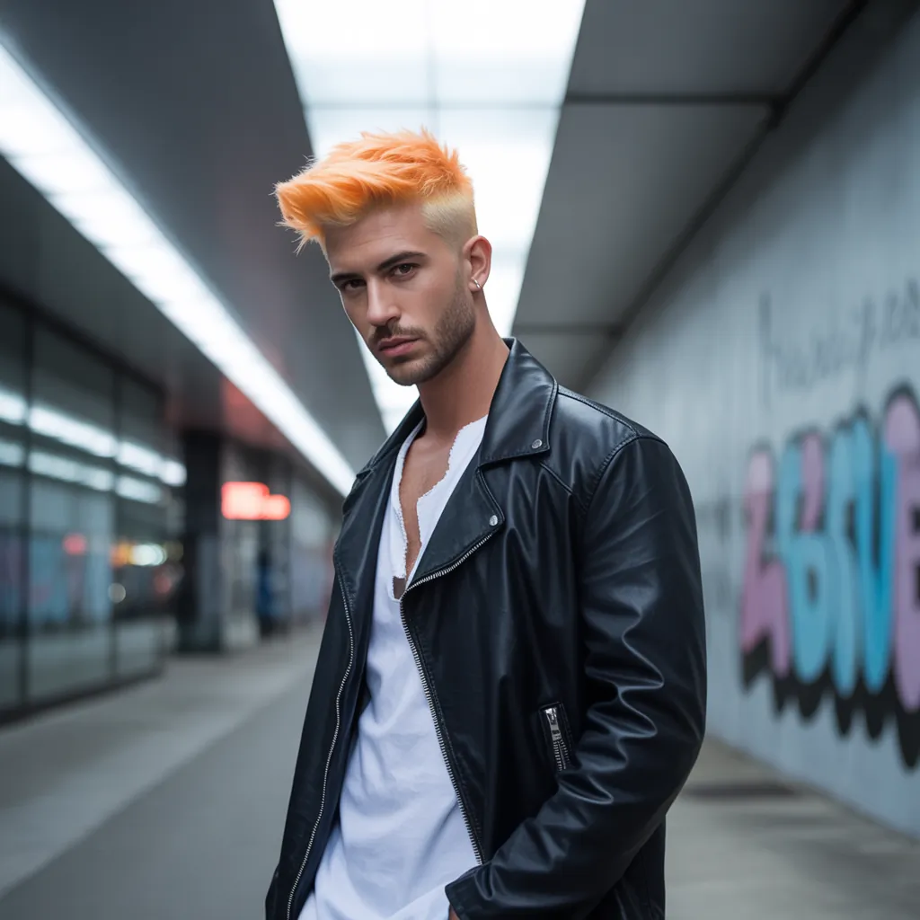 men hair color ideas that stand out