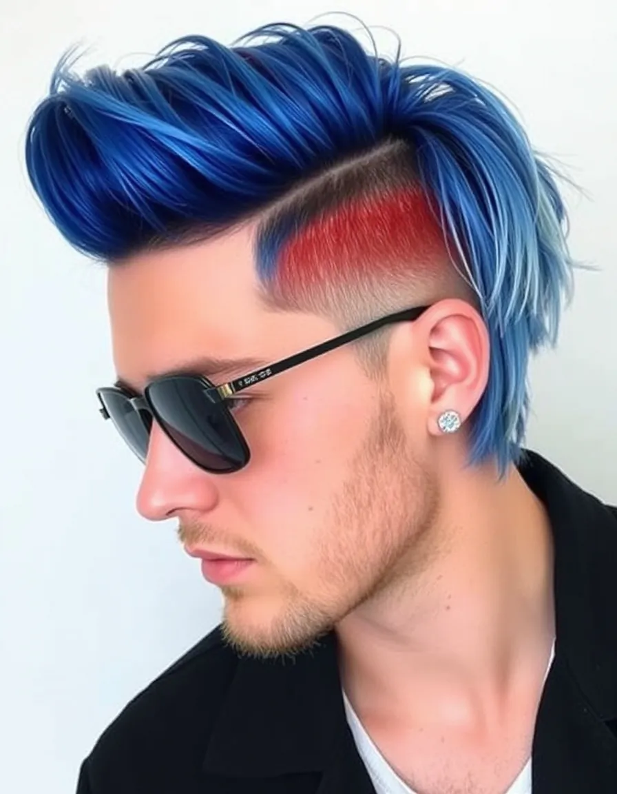 men hair color ideas that stand out