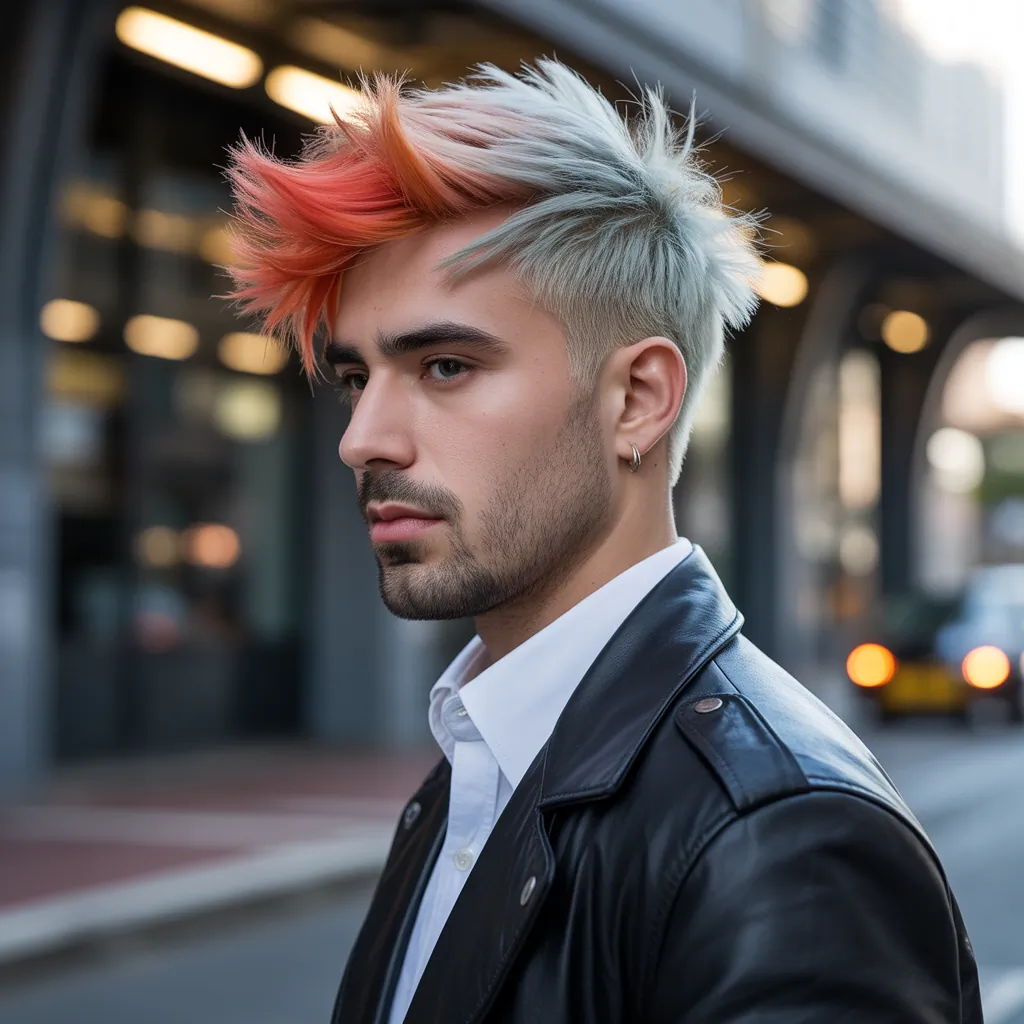men hair color ideas that stand out
