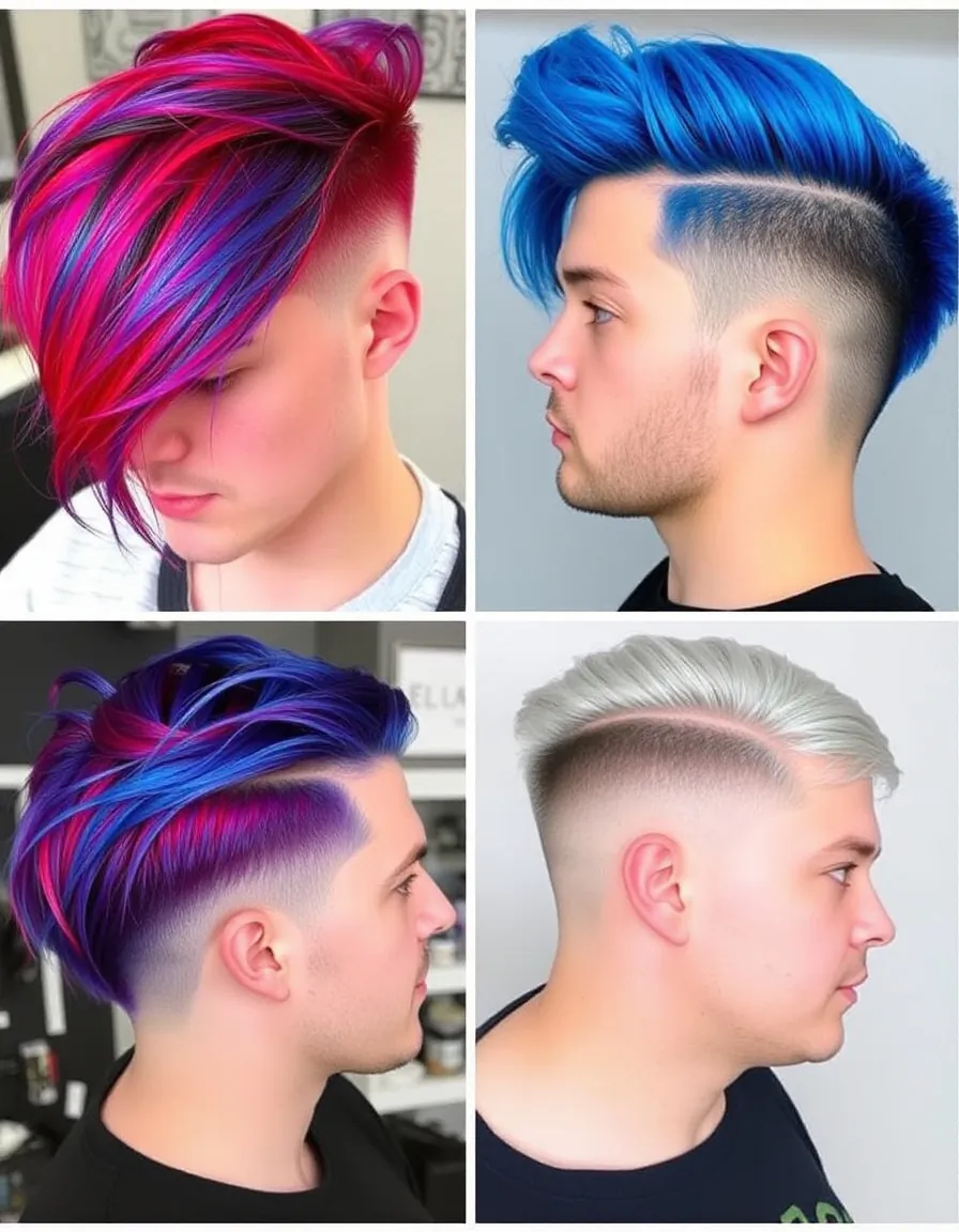 men hair color ideas that stand out