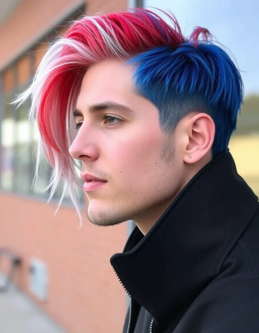 men hair color ideas that stand out