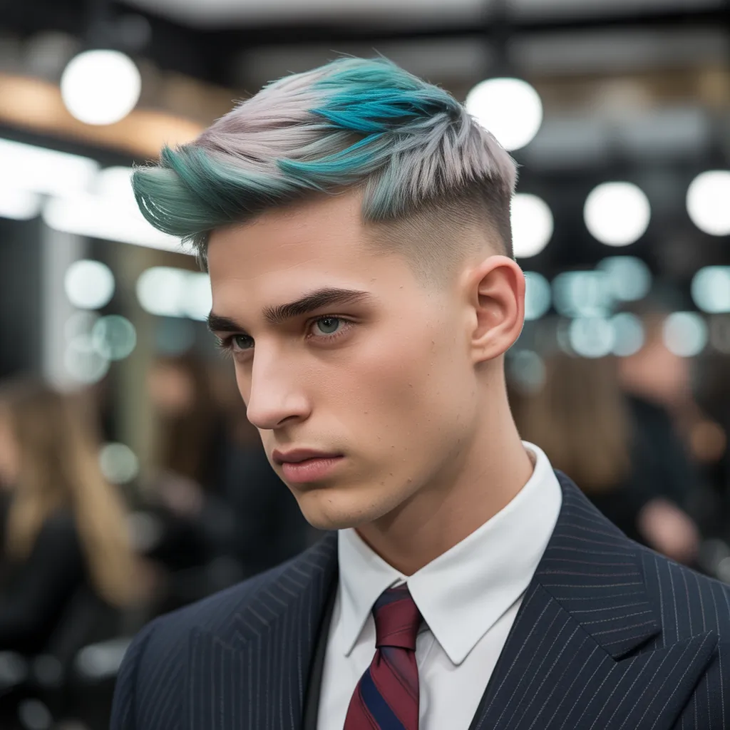 men hair color ideas that stand out