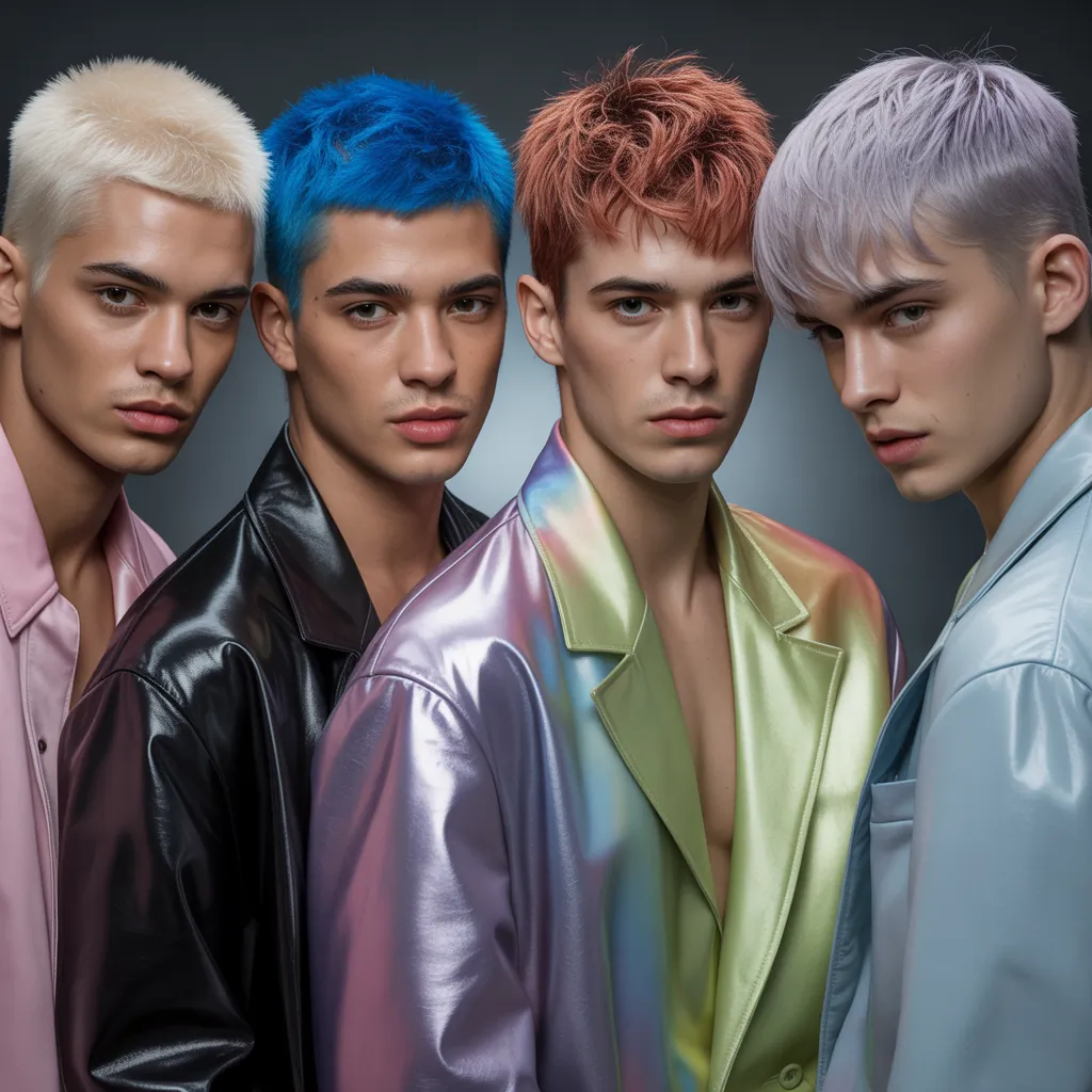 men hair color ideas that stand out