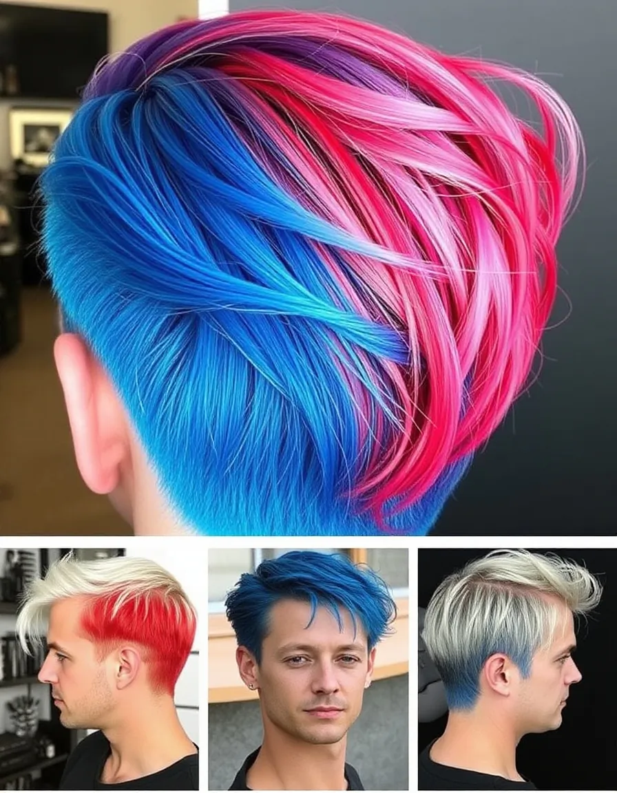 men hair color ideas that stand out