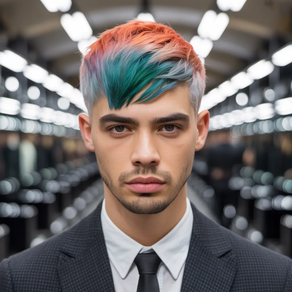 men hair color ideas that stand out