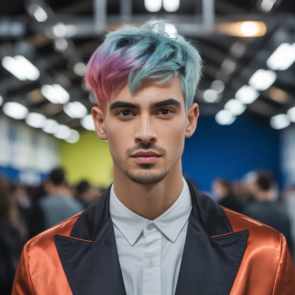 men hair color ideas that stand out
