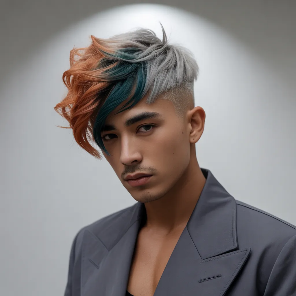 men hair color ideas that stand out