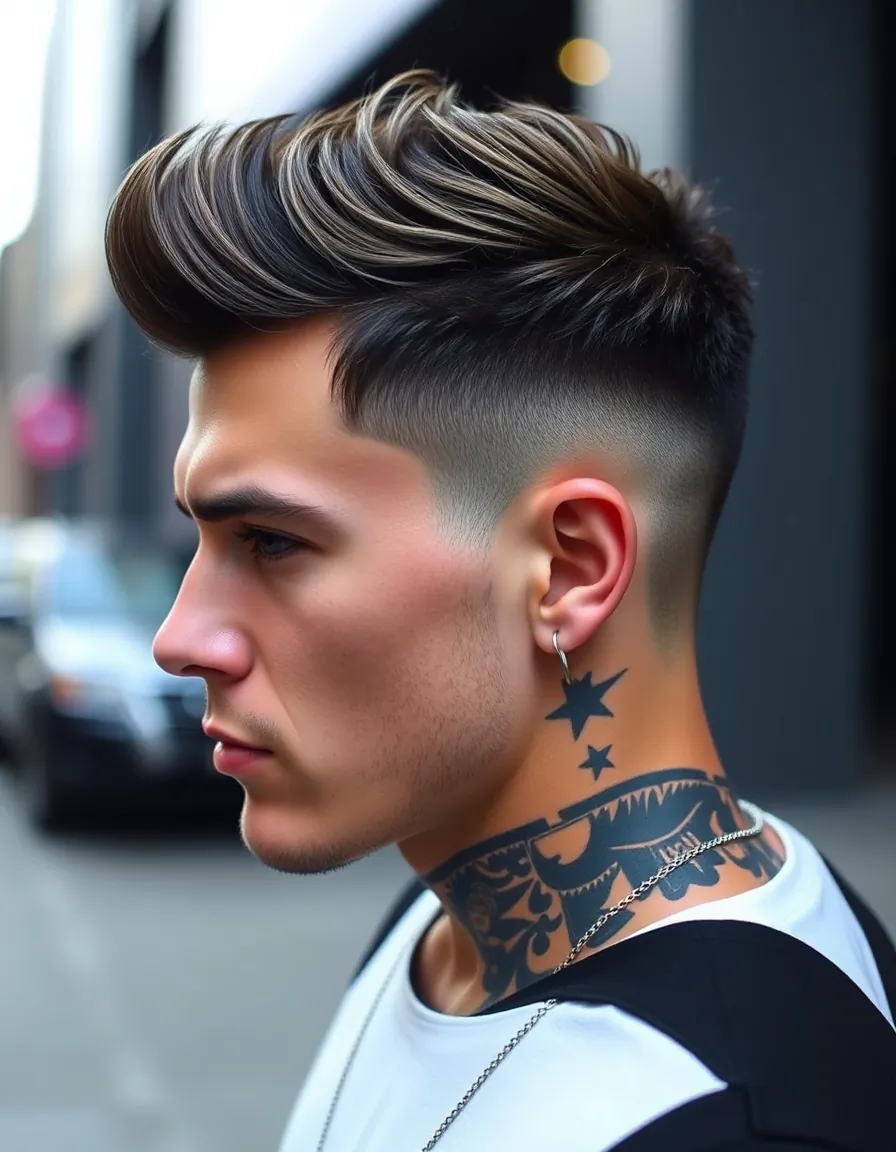 men hair undercut styles