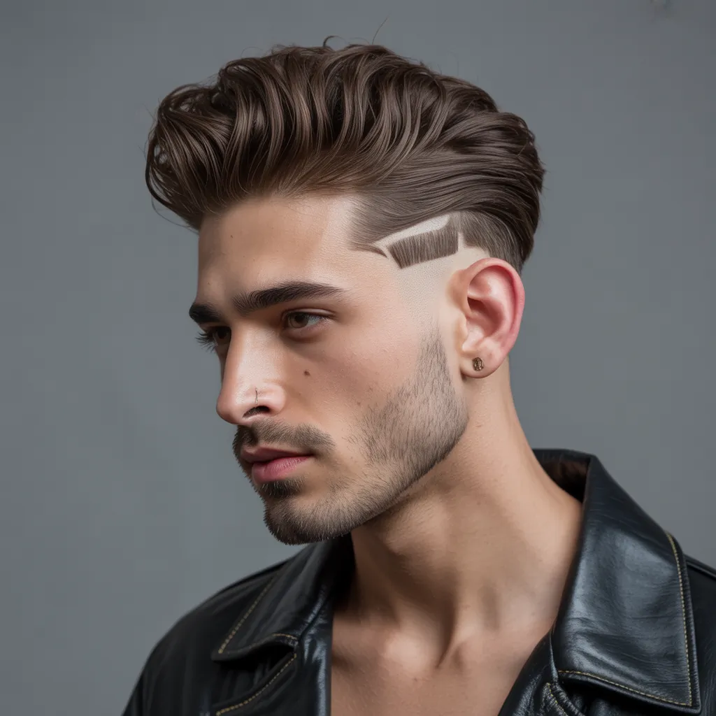 men hair undercut styles