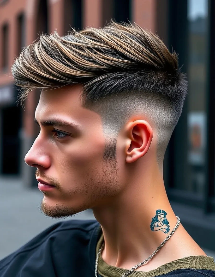 men hair undercut styles