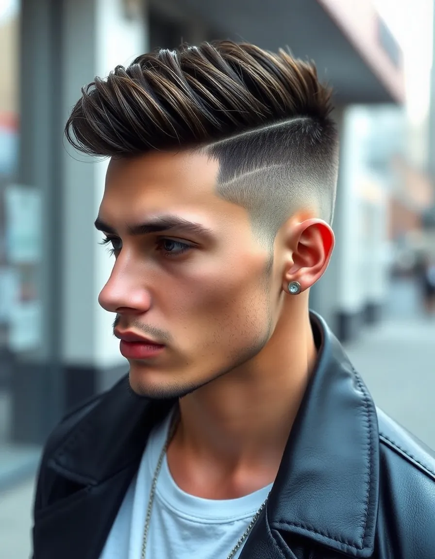 men hair undercut styles