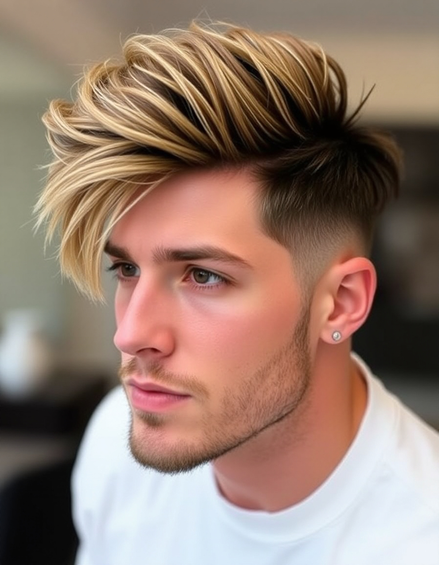 men layered hairstyles that boost volume