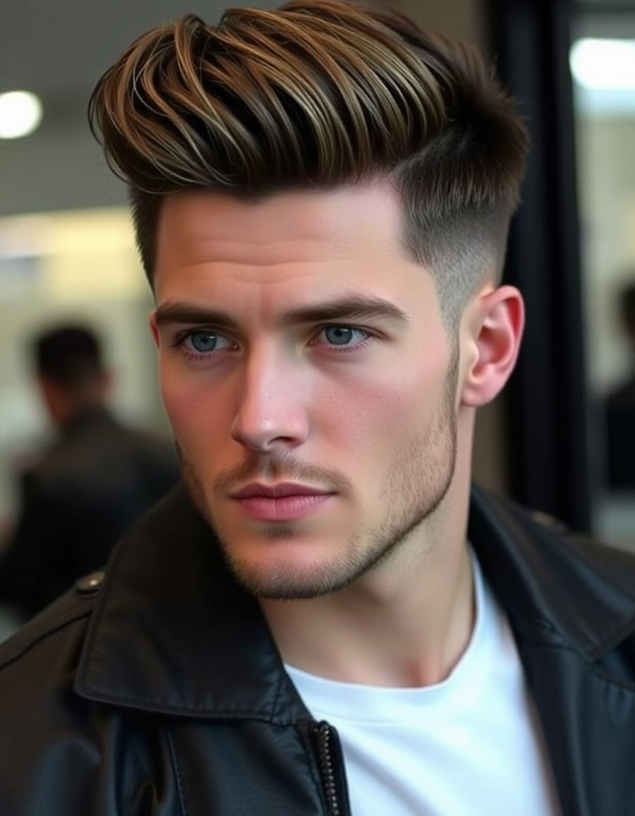 men layered hairstyles that boost volume