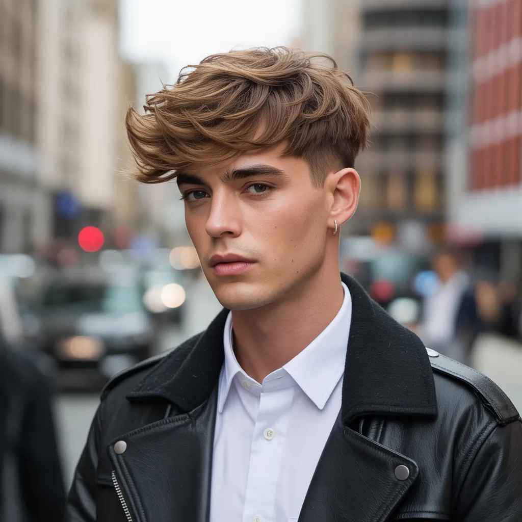 men layered hairstyles that boost volume