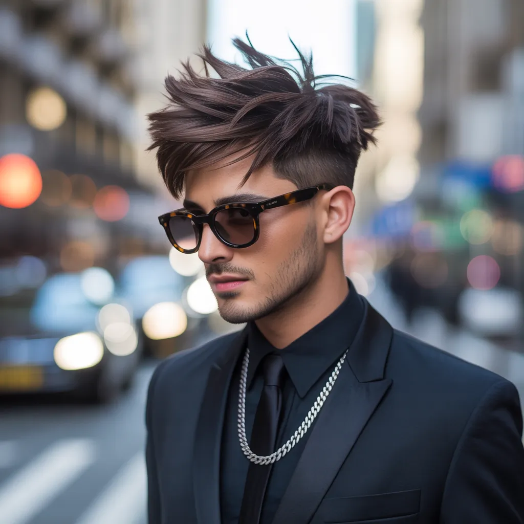 men layered hairstyles that boost volume