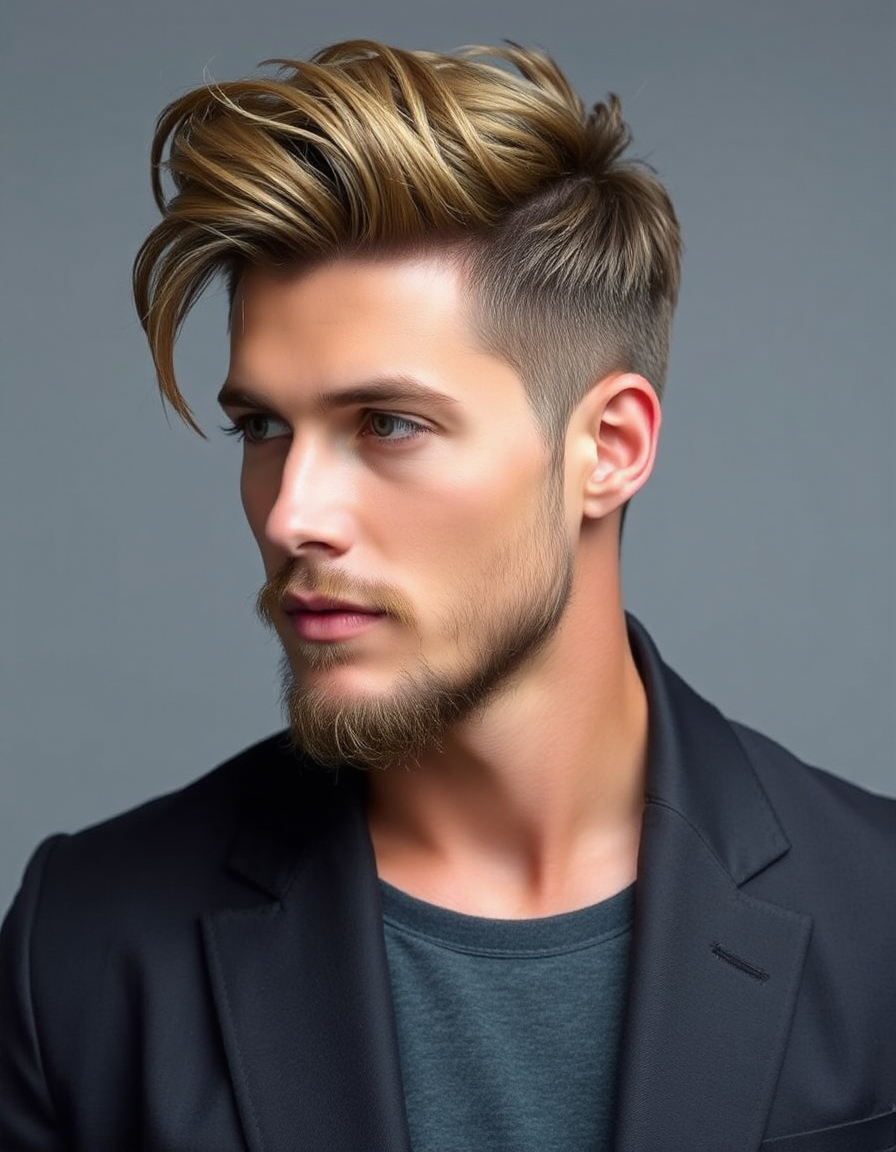 men layered hairstyles that boost volume