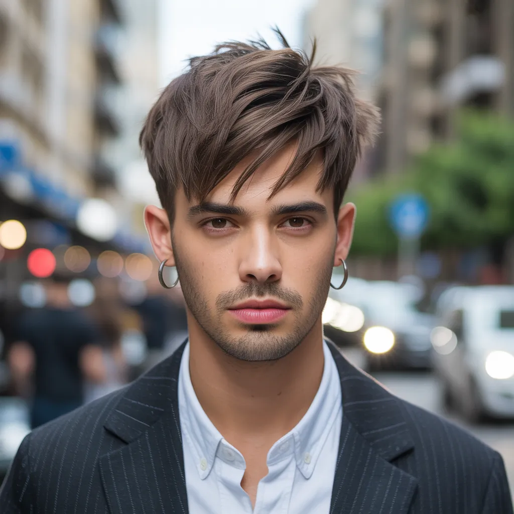 men layered hairstyles that boost volume