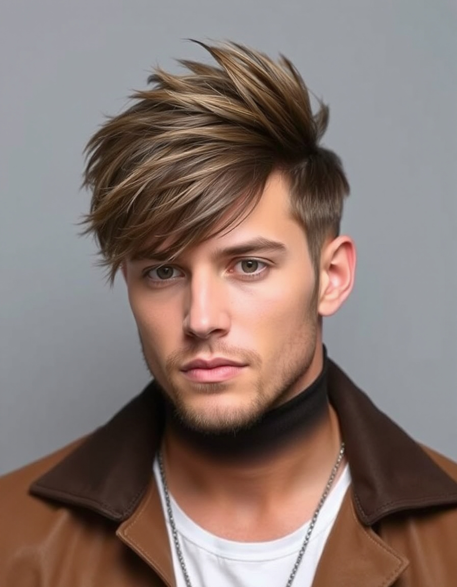 men layered hairstyles that boost volume