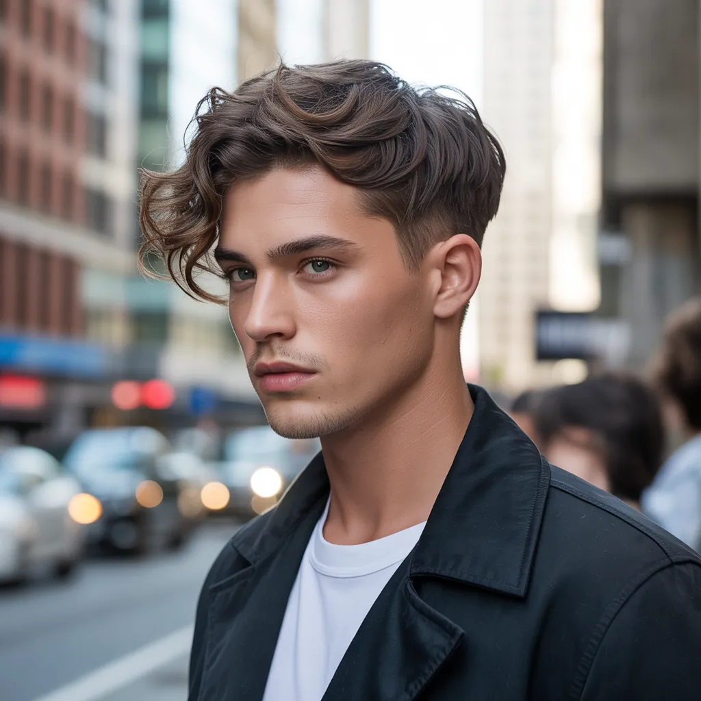 men layered hairstyles that boost volume