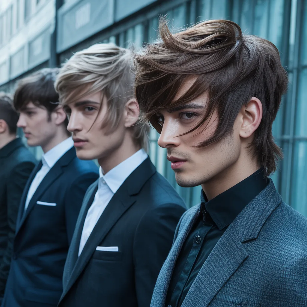 men layered hairstyles that boost volume