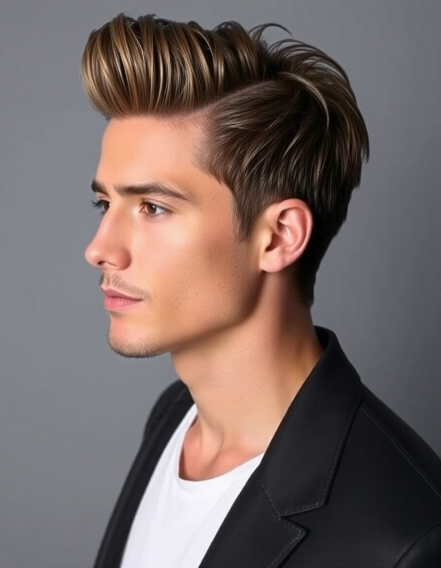 men layered hairstyles that boost volume