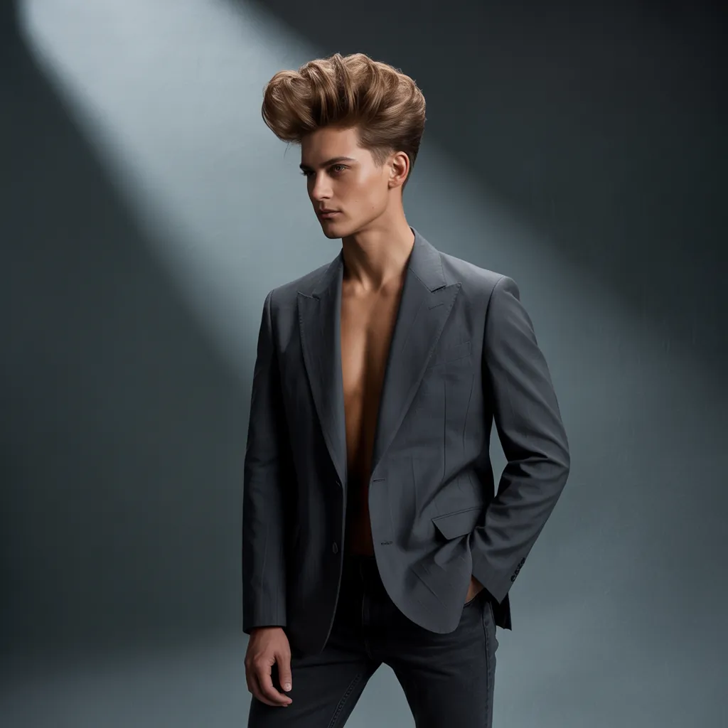 men layered hairstyles that boost volume