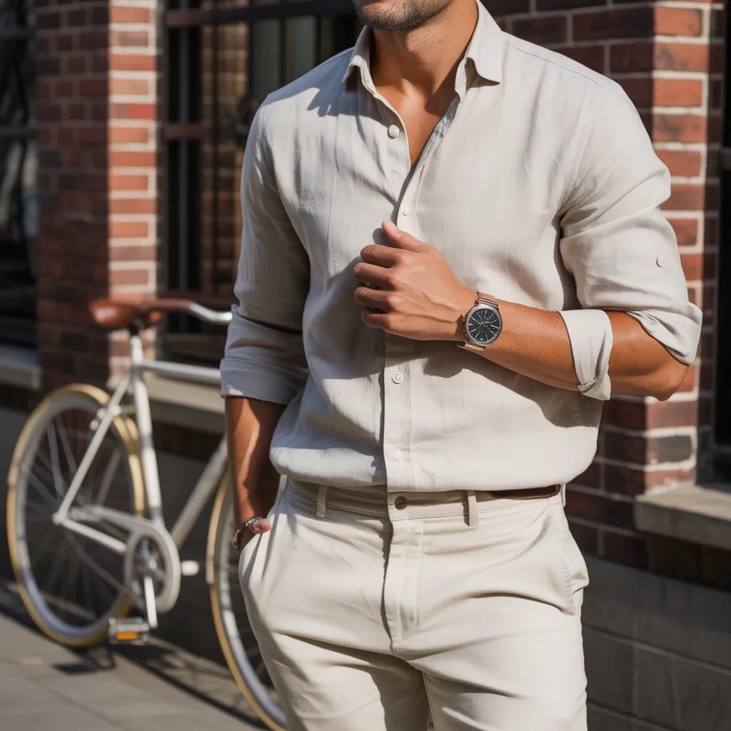 men linen shirts to stay fresh comfortable