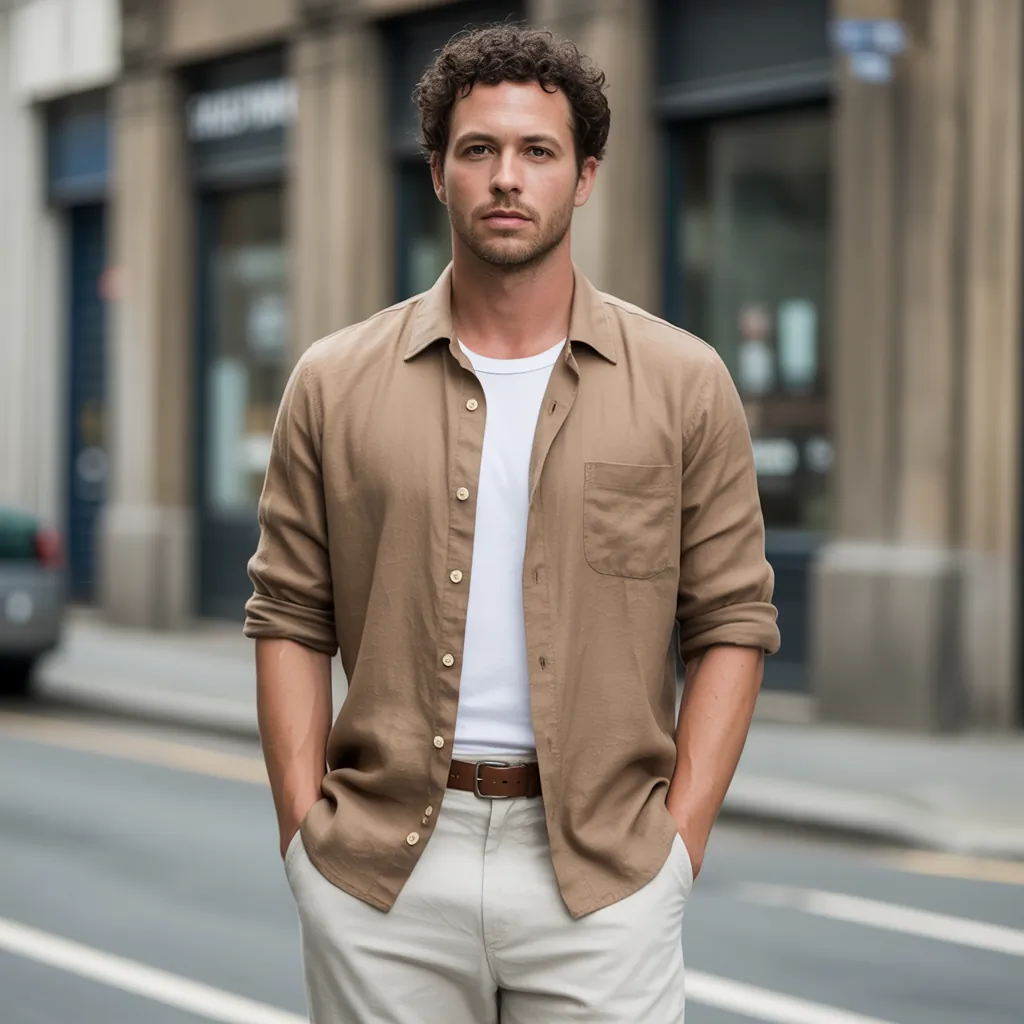 men linen shirts to stay fresh comfortable
