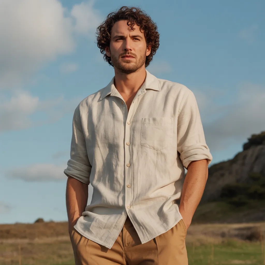 men linen shirts to stay fresh comfortable